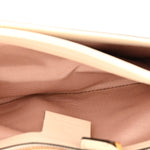 Calfskin Small Arli Flap Shoulder Bag Mystic White