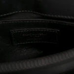 Calfskin Y Quilted Monogram Monochrome Small Loulou Chain Satchel Black