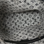 Denim Monogram Jacquard Neverfull MM Grey