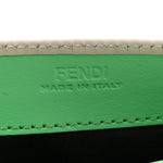 Vitello King Cruise FF Diamonds Continental Envelope Wallet On Chain Latte Edamame