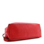 Pebbled Calfskin Medium Soho Chain Shoulder Bag Tabasco Red