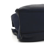Soft Calfskin Medium Jackie Top Handle Bag Classic Blue Marine
