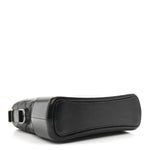 Aged Calfskin Quilted New Medium Gabrielle Hobo Black