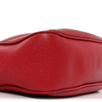 Pebbled Calfskin Small Soho Disco Bag Tabasco Red