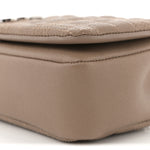 Lambskin Quilted Small Lola Bag Camel