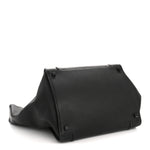 Grained Calfskin Medium Phantom Luggage Black