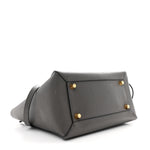 Grained Calfskin Mini Belt Bag Grey