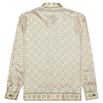 Printed L/S Silk Shirt - Laurel Monogram Light
