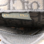 Oblique Slim Saddle Pouch Grey