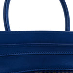 Smooth Calfskin Micro Luggage Royal Blue