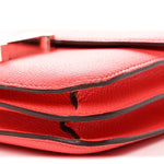 Epsom Enamel Constance 18 Rose Texas Rouge De Coeur