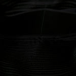 Re-Nylon Saffiano Metal Triangle Logo Briefcase Black
