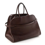 Polished Saddle Calfskin Soft Margaux Belt 15 Burgundy