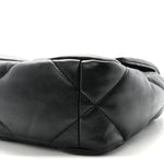 Lambskin Quilted Medium Chanel 19 Flap Black