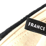 Wool Jumbo Chocolate Bar Mademoiselle Flap Black