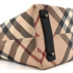 Supernova Check Small Nickie Tote Black