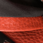 Cuoio Romano Selleria Mini Peekaboo Iconic Satchel Dark Orange