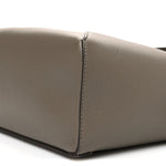 Soft Grained Small Puzzle Edge Bag Taupe
