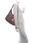 Goyardine Boheme Hobo Burgundy