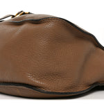 Calfskin Medium Marcie Satchel Desert Taupe