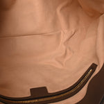 GG Supreme Monogram Medium Ophidia Shopping Tote Brown