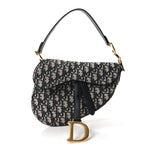 Oblique Saddle Bag Blue