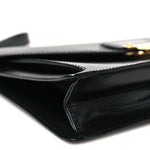 Epi Pochette Sellier Dragonne Clutch Black