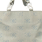 Denim Large CC Tote Light Blue