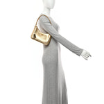Saffiano Lux Mini Re-Edition Shoulder Bag Platino