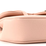 Shiny Caviar Mini Preppy Coco Shoulder Bag Light Pink