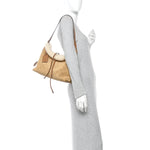 Suede Mahina CarryAll PM Beige