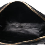 Nappa Intrecciato Concert Pouch Black