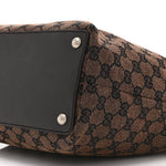 Monogram Large Eclipse Tote Dark Brown
