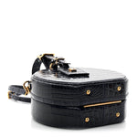 Crocodile Petite Boite Chapeau Navy