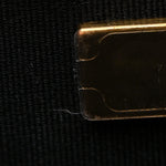 Lambskin Resin Quilted Wallet On Chain WOC Black
