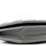 Lambskin Cannage Lady Dior Convertible Clutch Grey