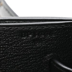 Swift Shiny Niloticus Crocodile Kelly Depeches 25 Pouch Black