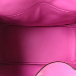 Swift Epsom Lindy 30 Tressage De Cuir Magnolia Bleu Saphir Craie