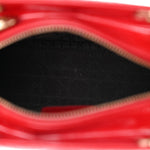 Patent Cannage Medium Lady Dior Red