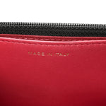 Lambskin Quilted Chanel 19 Wallet On Chain WOC Black