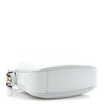 Softy Wonka Textured Dollar Calfskin Small Diana Shoulder Bag Pale Blue