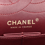 Aged Calfskin Quilted 2.55 Reissue 226 Flap Black