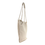Lambskin Matelasse Monogram Medium Jamie 4.3 Pochon Blanc Vintage