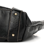 Patent Medium Pelham Shoulder Bag Black