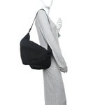 Canapa Triangle Shoulder Bag Black
