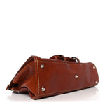 Calfskin Edith Satchel Ecureil Brown