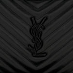 Calfskin Matelasse Monogram Monochrome Lou Camera Bag Black