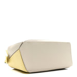 X ALBERS Nappa Calfskin Small Puzzle Bag Pale Grey Light Citrine