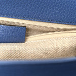 Dollar Calfskin Small Interlocking G Shoulder Bag Caspian