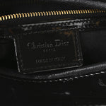 Patent Cannage Large Lady Dior Black